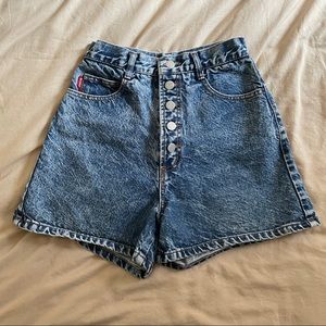 Vintage BONGO Button Up Shorts